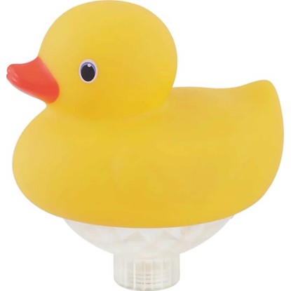 Plávajúca kačica s LED 15 cm