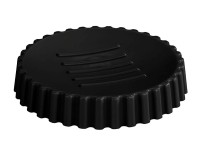 Allstar Mydelnička Minas polypropylén, čierna 11 x 11 x 2 cm Allstar Mydelnička Minas polypropylén, čierna 11 x 11 x 2 cm