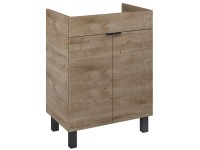 Roca Umývadlová skrinka Cheese 2.0 2D, dub Canela s nožičkami, 80,9x60x38,4 cm