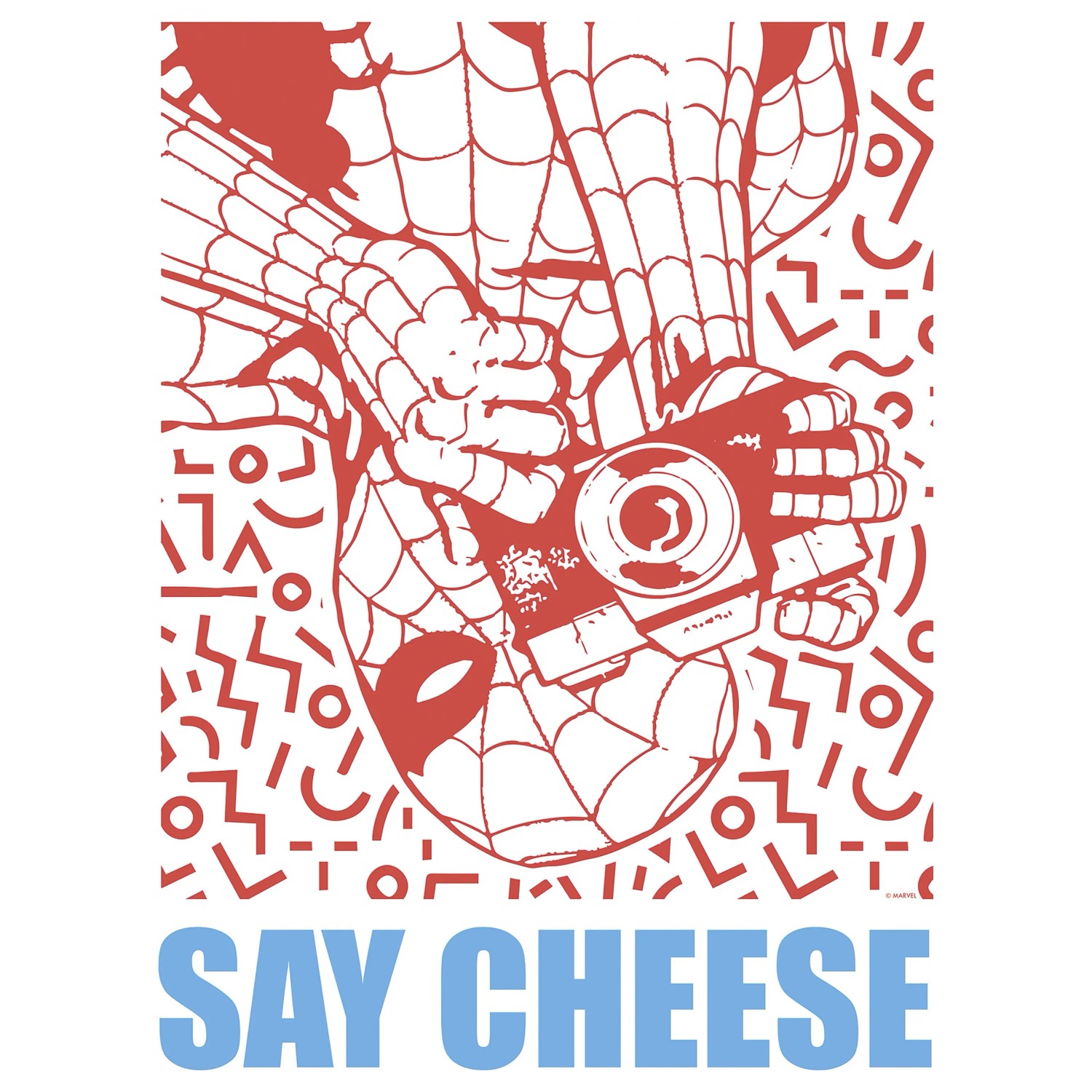 E-shop Komar Plagát Marvel Spider-Man Say Cheese Red 30 x 40 cm