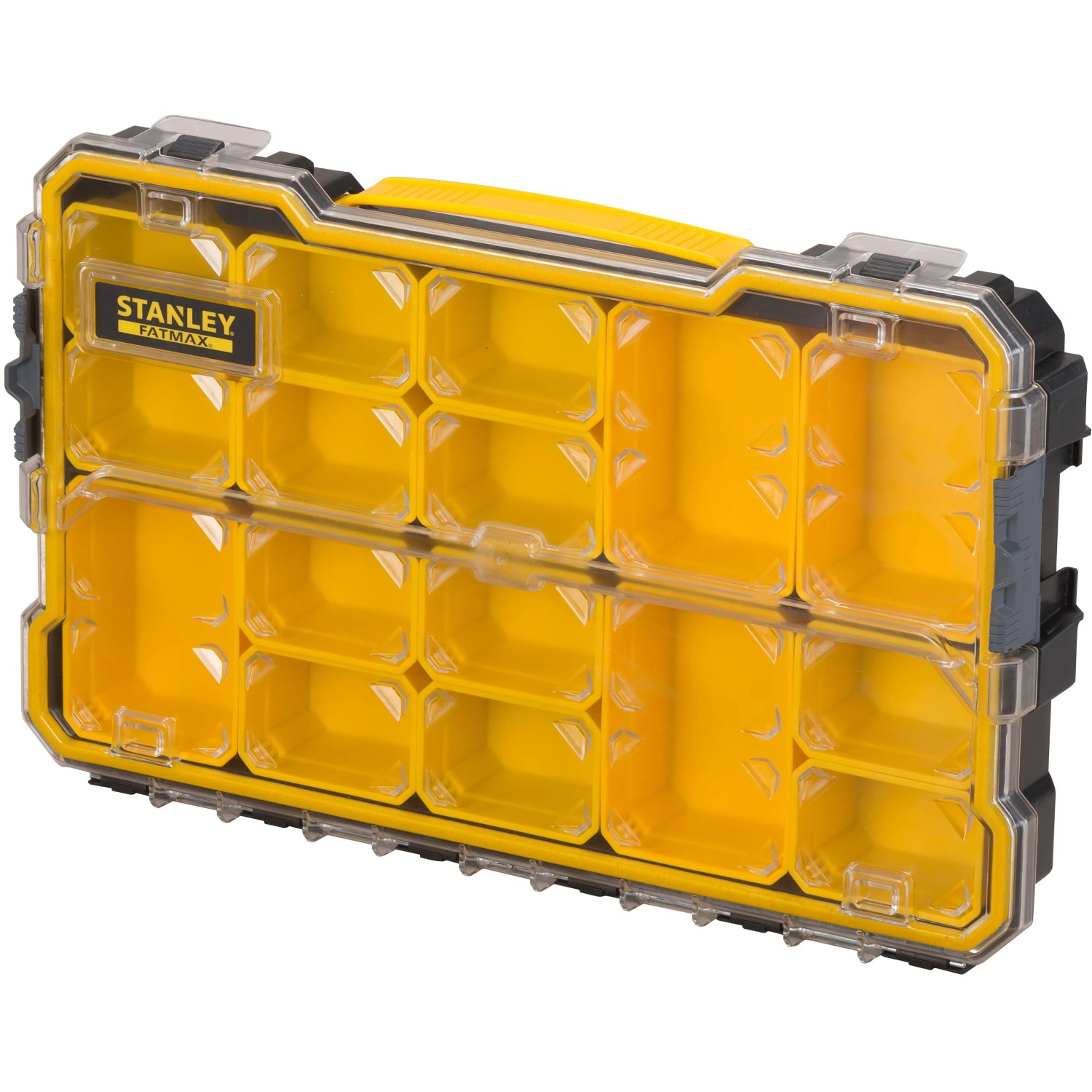 E-shop STANLEY FATMAX Profesionálny organizér FMST1-75781 1/3 mělký, 43,2x15,2x6,4cm