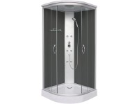 Sanotechnik Sprchový box Punto antracitový 90 x 90 x 215 cm Sanotechnik Sprchový box Punto antracitový 90 x 90 x 215 cm