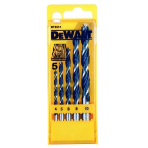 DeWALT Súprava vrtákov do dreva, 5-dielna