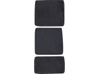 OBI Náhrad. súprava poťahov na polstre pre zostavu Hazelton, tmavo sivá, 6dielna