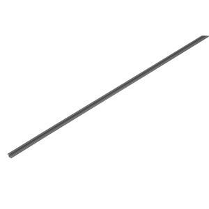 Hettich SlideLine 1plus bežecký profil, strieborný hliník, pre posuvné dverové kovania, dĺžka 2 m.