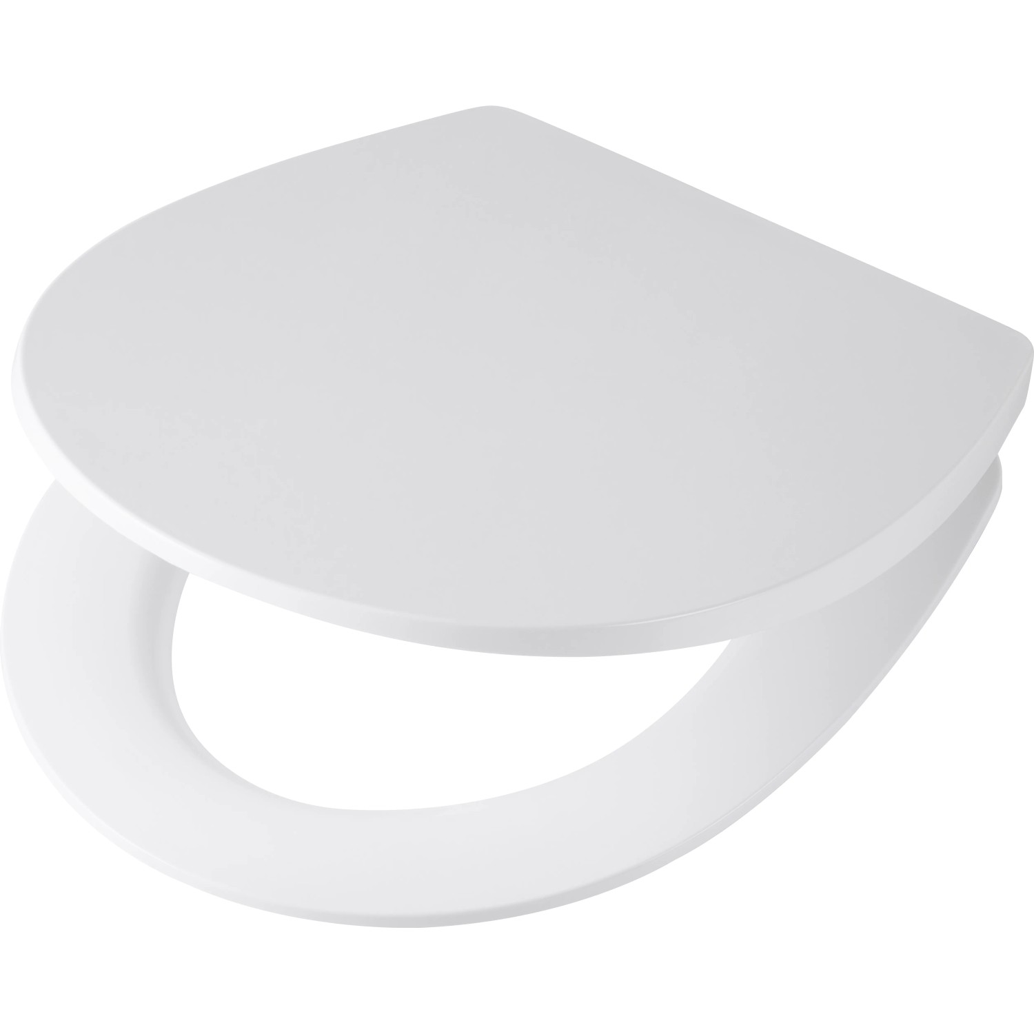 E-shop baliv WC sedadlo CARONI s mechanizmom soft-close, polypropylén, biele