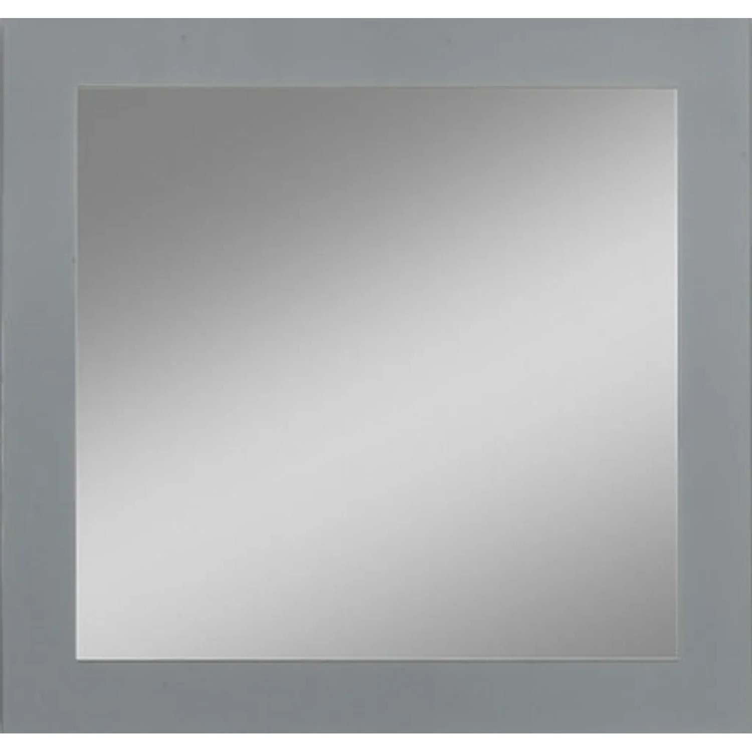 E-shop Zrkadlo so sieťotlačou Toba, strieborné, 45 x 45 cm
