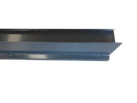 Záveterná lišta pod krytinu, antracitovo-sivá RAL 7016, 200 x 31,3 x 14 cm