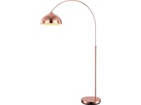 GLOBO Stojaca lampa NEWCASTLE, E27, medená, 92 x 30 x 196 cm