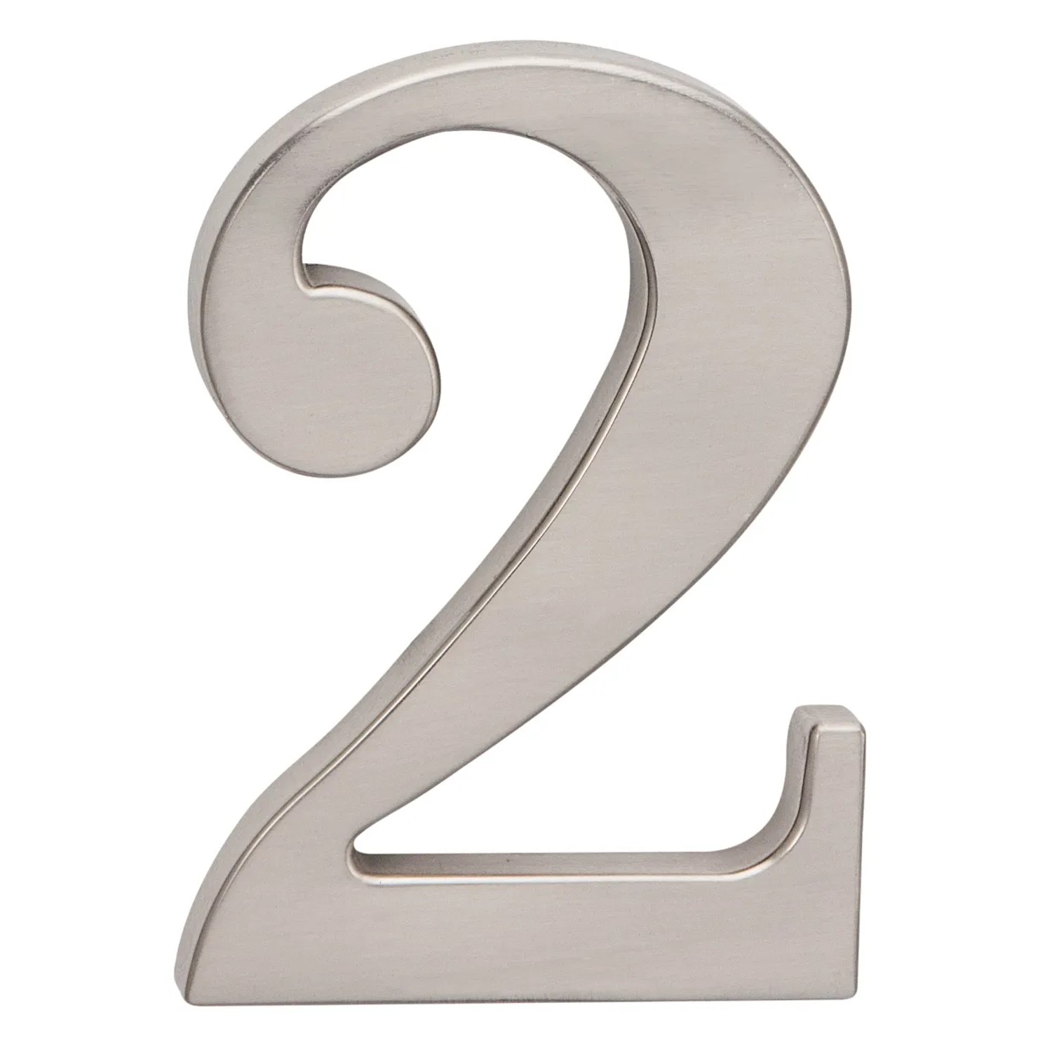 E-shop COBRA Číslica 2 - 5 cm, matný nikel