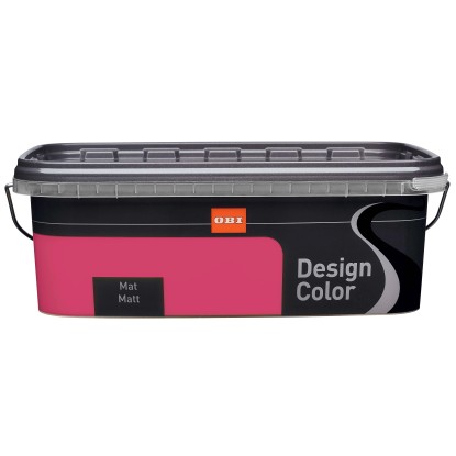 OBI Interiérová farba Design Color matná Raspberry 2,5 l