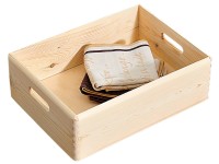 KESPER Viacúčelový skladovací box prírodná borovica 14 x 40 x 30 cm