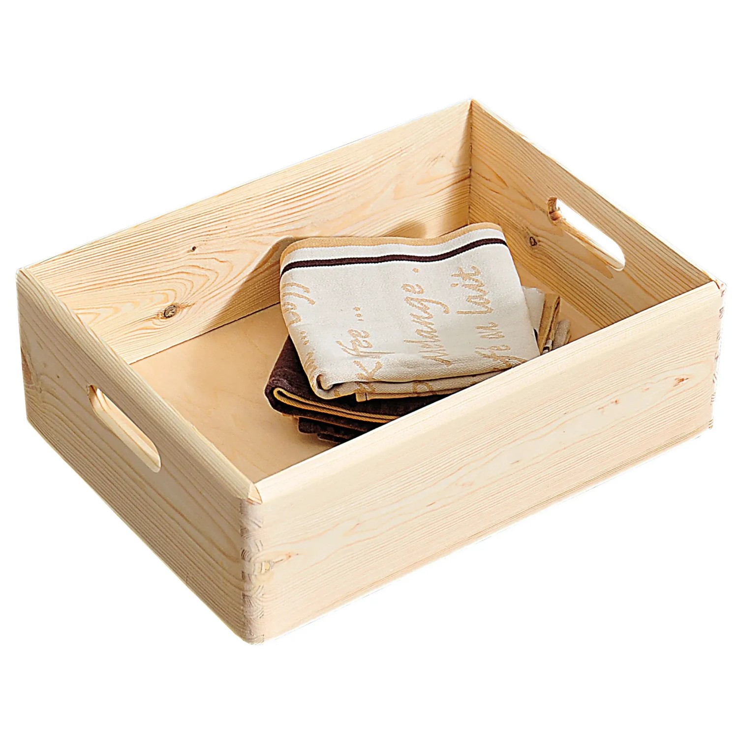 E-shop KESPER Viacúčelový skladovací box prírodná borovica 14 x 40 x 30 cm
