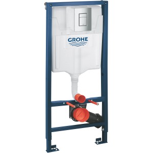 Grohe QuickFix Solido montážny prvok pre WC s doskou Skate Cosmopolitan chróm.