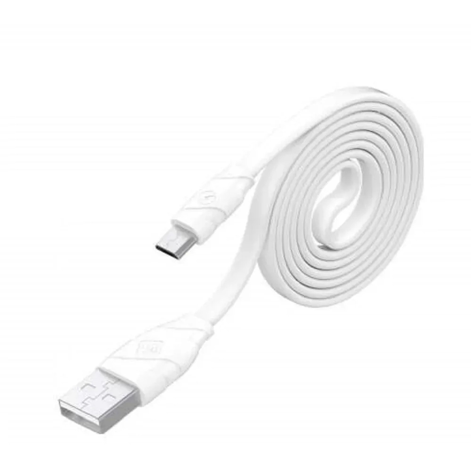E-shop Swissten Dátový kábel USB/Micro USB biely 1,2 m