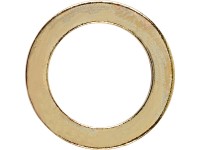 LUX-TOOLS Vymedzovacia podložka pántu pomosadená pr. 10 mm, 12 ks