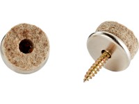 Podložka na ochranu parkiet so skrutkou priemer 20 mm, 16 ks Podložka na ochranu parkiet so skrutkou priemer 20 mm, 16 ks