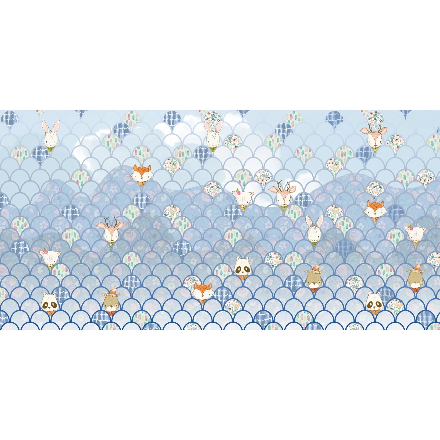 E-shop Komar Vliesová fototapeta Shelly Bluewave 500 x 250 cm