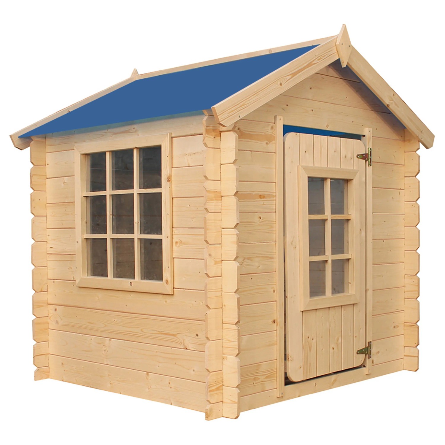 E-shop Timbela Drevený domček pre deti M570M-1 bez podlahy, 93 x 93 cm