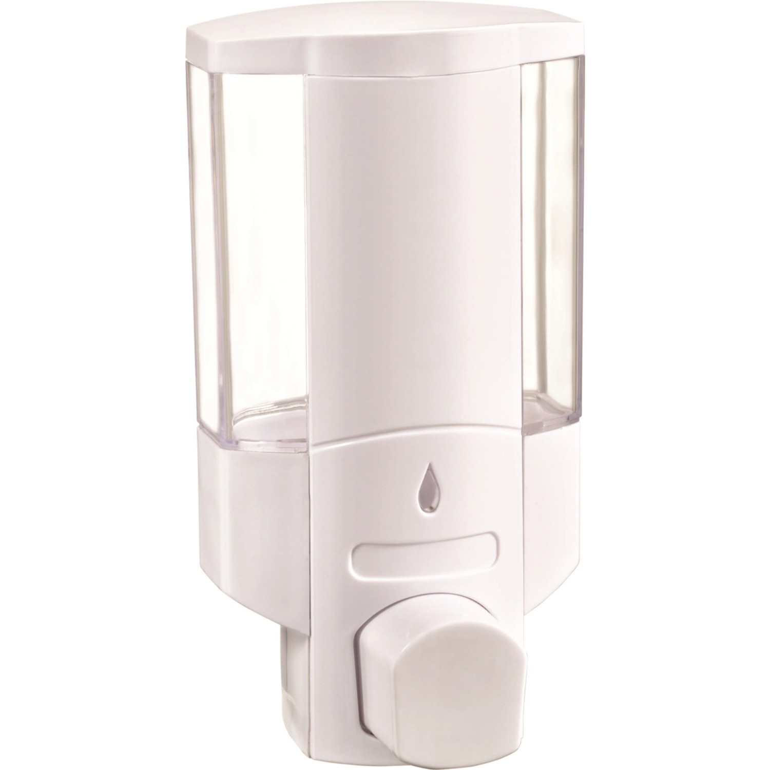 E-shop Dávkovač mydla plastový biely 300 ml