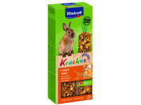 Vitakraft Doplnkové krmivo pre králiky Kräcker med a špalda, 2 ks