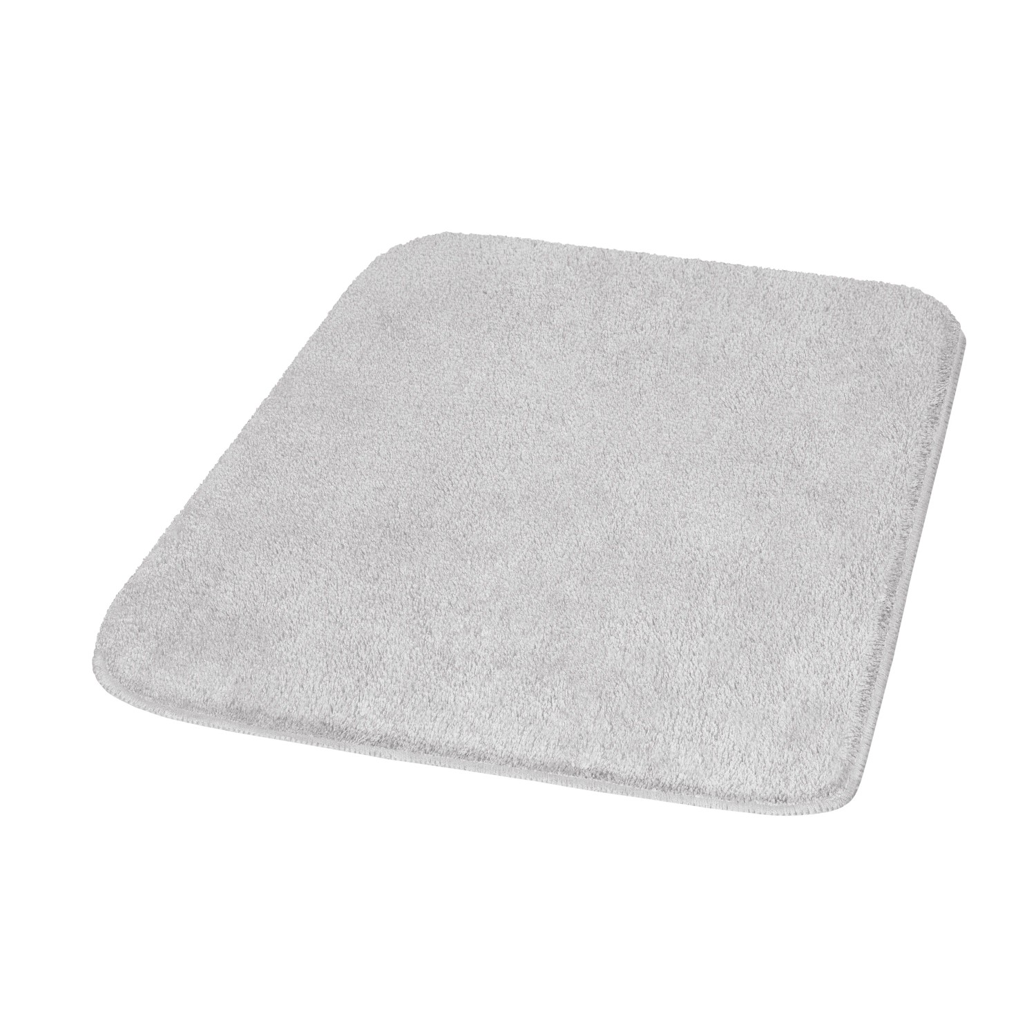 E-shop Kleine Wolke Kúpeľňová predložka Wilna strieborno-sivá 65 x 115 cm