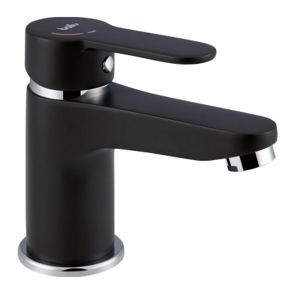 baliv Umývadlová páková batéria WT-5891 čierna matná