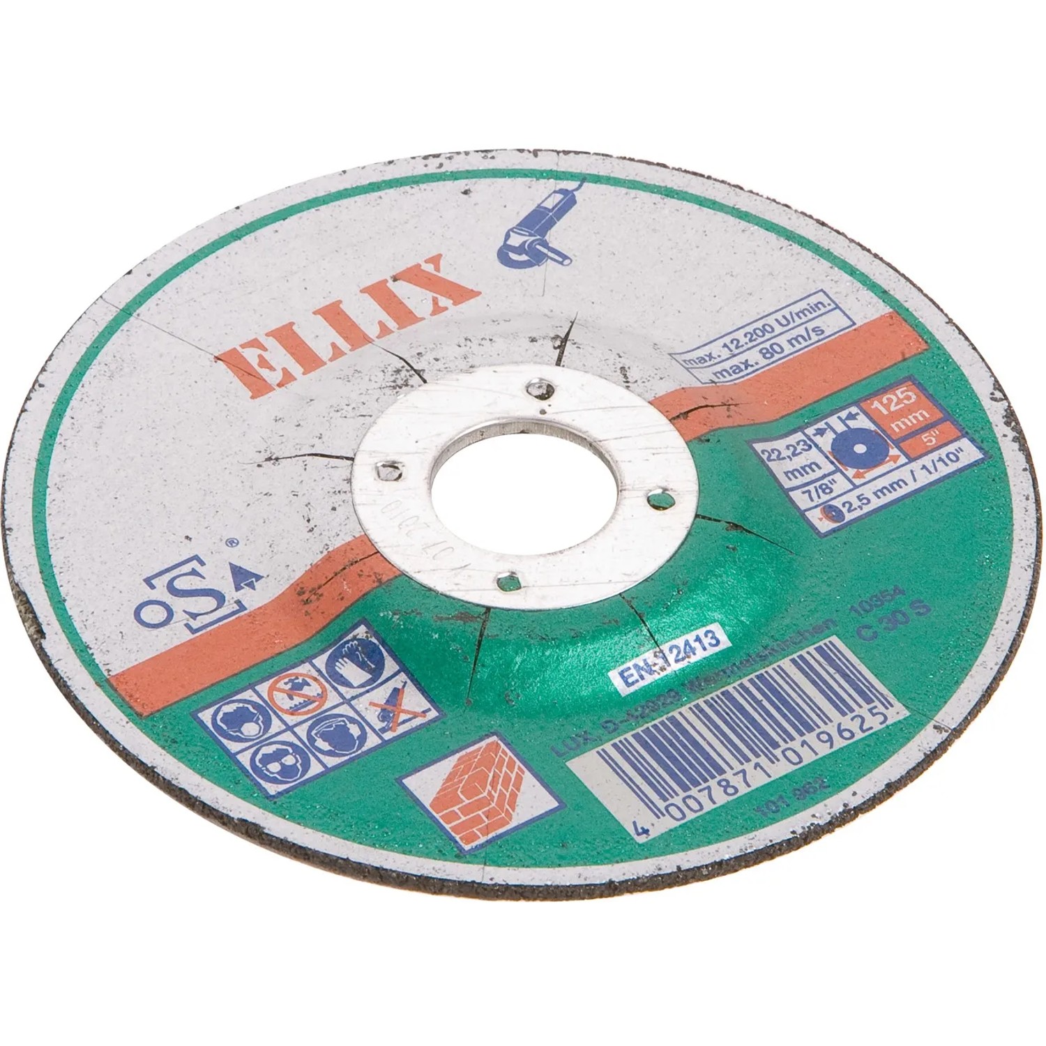 E-shop ELLIX Rezný kotúč na kameň lomený Ø 125 mm