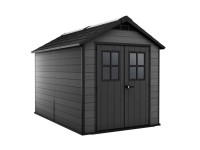 Keter Plastový záhradný domček Newton 757, sivá, 228 x 223,5 x 252 cm
