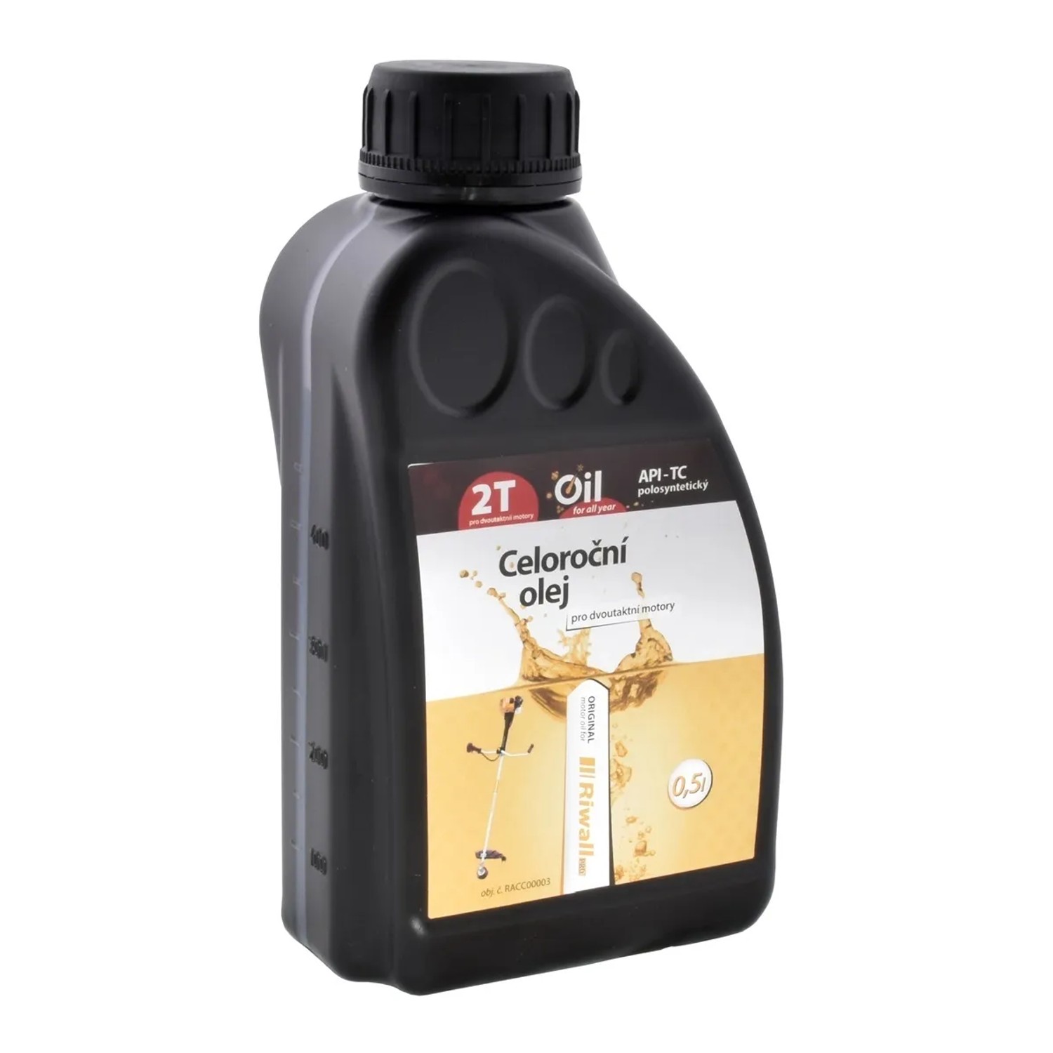 E-shop Riwall PRO Celoročný olej pre 2-taktné motory 0,5 l