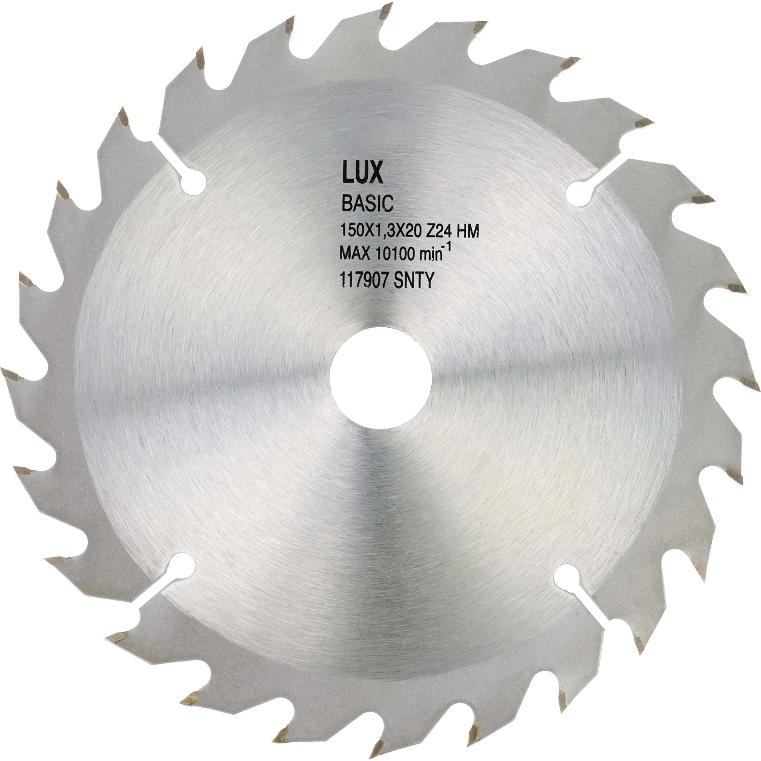 E-shop LUX-TOOLS List kotúčovej píly zo spekaného karbidu na drevo Ø 185 mm, 24 zubov