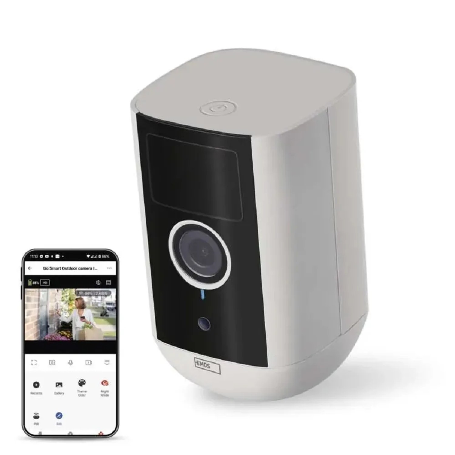 E-shop EMOS GoSmart Vonkajšia batériová kamera IP-210 SNAP s Wi-Fi