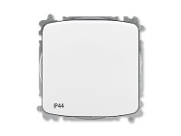 ABB Striedavý/schodiskový spínač TANGO 3559A-A06940 B, biely, 40 x 81 x 81 mm