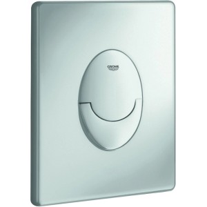 Grohe QuickFix Start WC ovládacie tlačidlo v matnom chróme pre efektívne použitie.