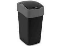 Curver Odpadkový kôš Flipbin 25 l čierna, 26 x 34 x 47 cm