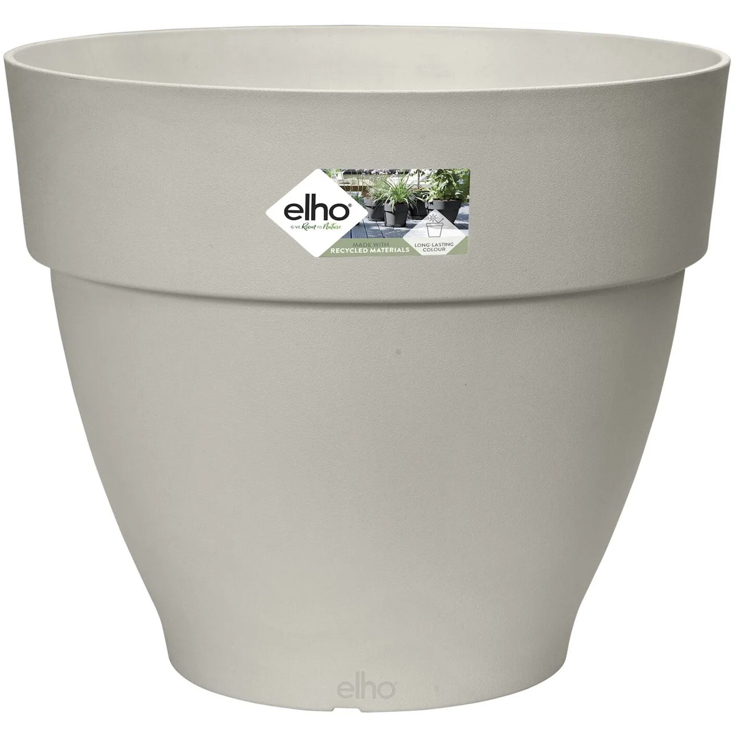 E-shop elho Kvetináč Vibia Campana Round hodvábne biely pr. 47 x 40 cm