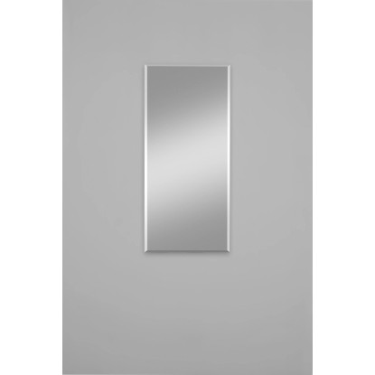 Kristall-Form Zrkadlo Gennil s fazetou strieborné 55 x 70 cm