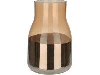 LUX Váza Seasons-Tales okrová/zlatá, 23,5 x 15 x 15 cm