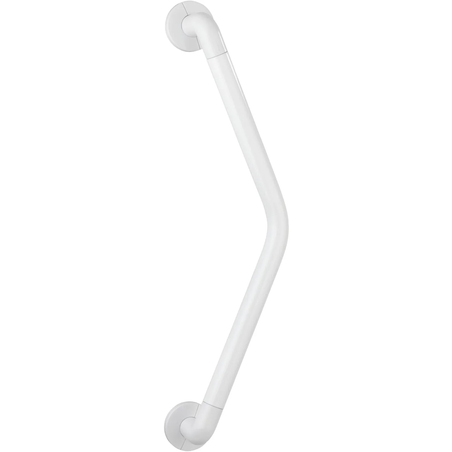 E-shop Wenko Nástenné držadlo 37 cm x 37 cm Secura 135° biele