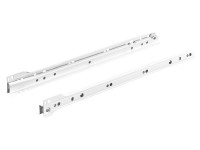 Hettich Pojazdová lišta pre zásuvky, biela, 40 cm