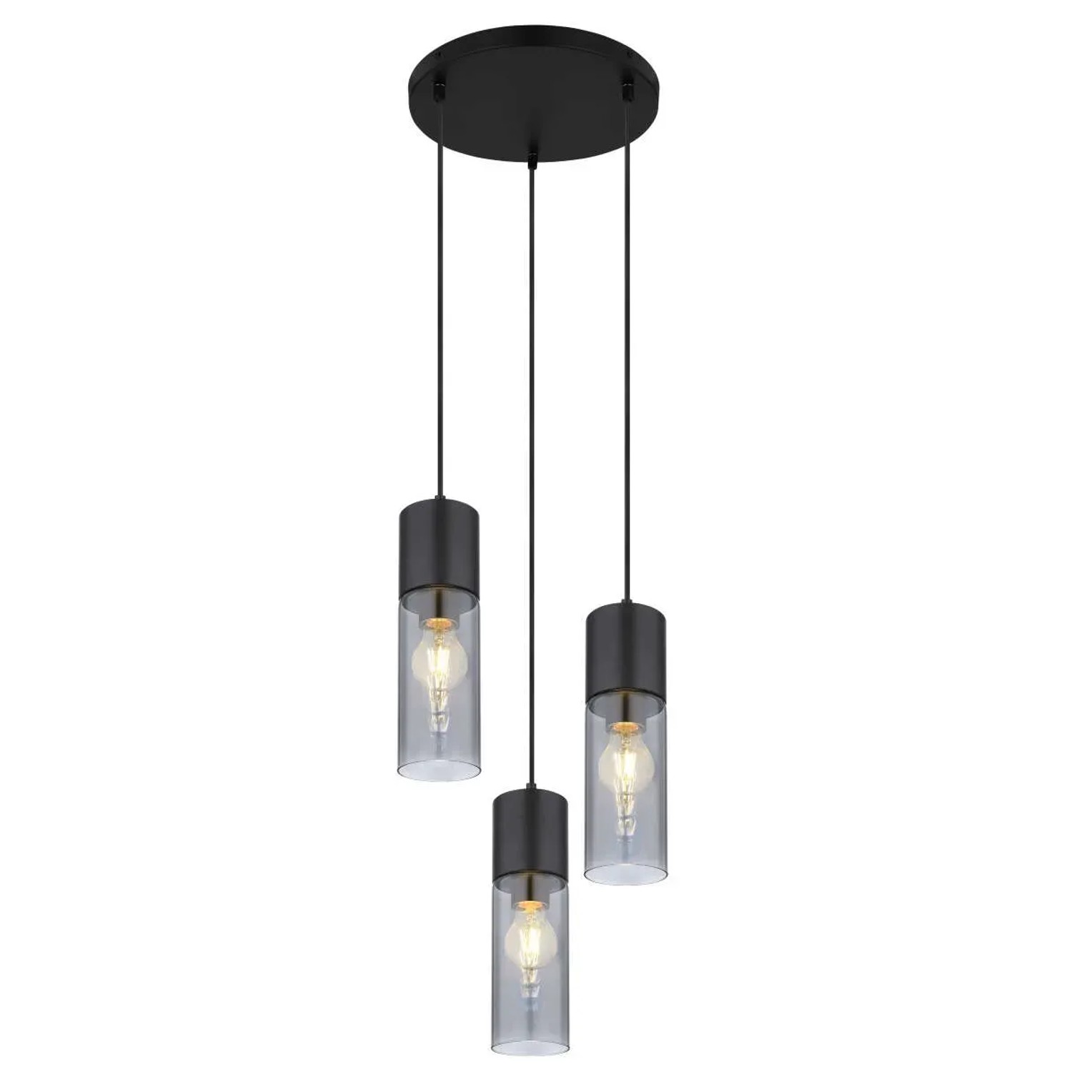 E-shop GLOBO Závesné svietidlo Annika 3, pr. 30 x 150 cm