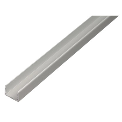 GAH Alberts U-profil, samosv., elox. hl., str. 22 x 22,5 x 1000 mm, hr. 1,8 mm