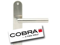 Cobra Štítové dverové kovanie Vision WC 72, nerez Cobra Štítové dverové kovanie Vision WC 72, nerez