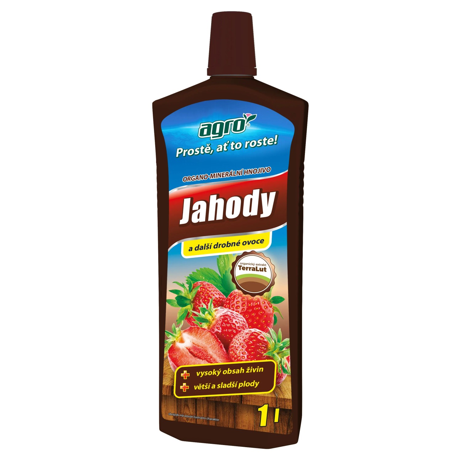 AGRO Kvapalné organo-minerálne hnojivo pre jahody 1 l