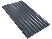 Weckman Oceľový trapézový plech W-20/1100 LR, antracit, 2000 x 1135 x 0,4 mm