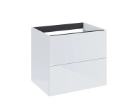Roca Umývadlová skrinka Elegant Plus 2x zásuvka biela lesklá 53 x 60 x 44,9 cm