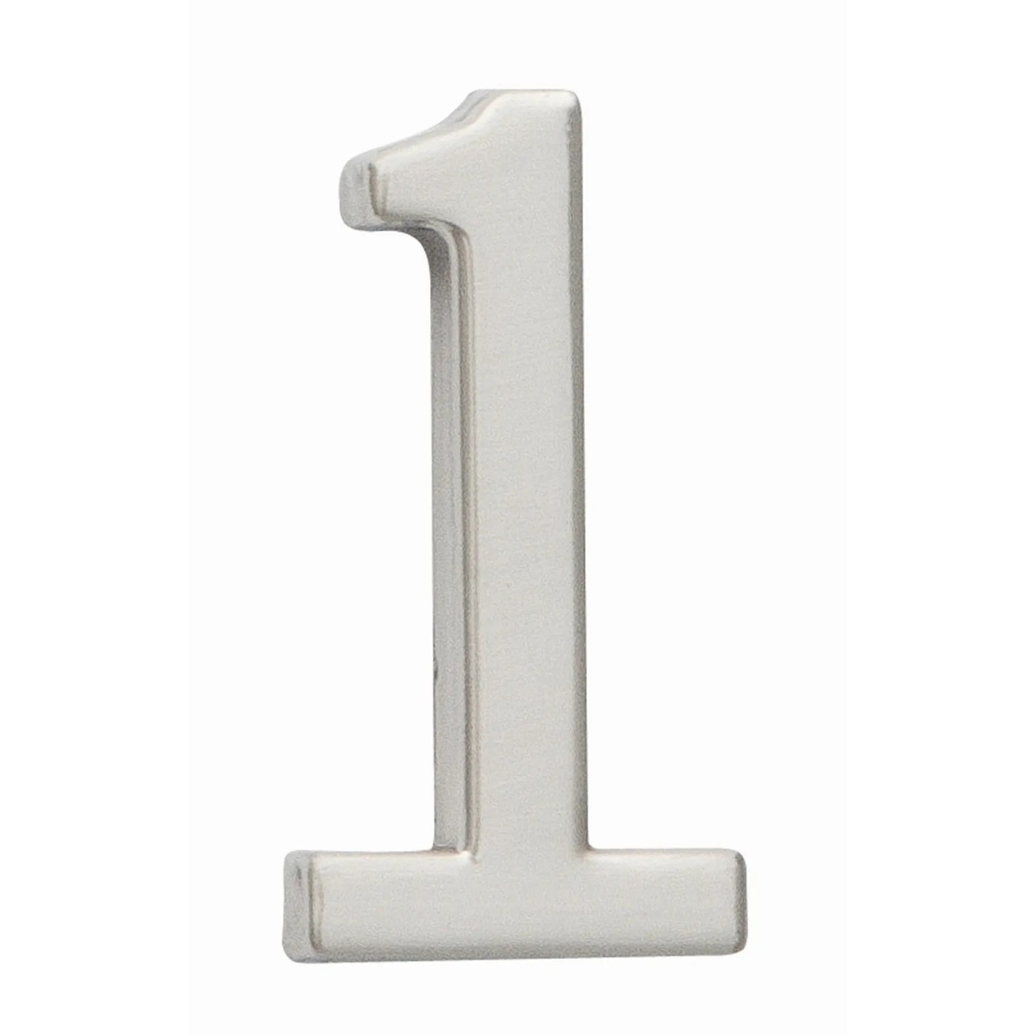 E-shop COBRA Číslica 1 - 10 cm, matný nikel