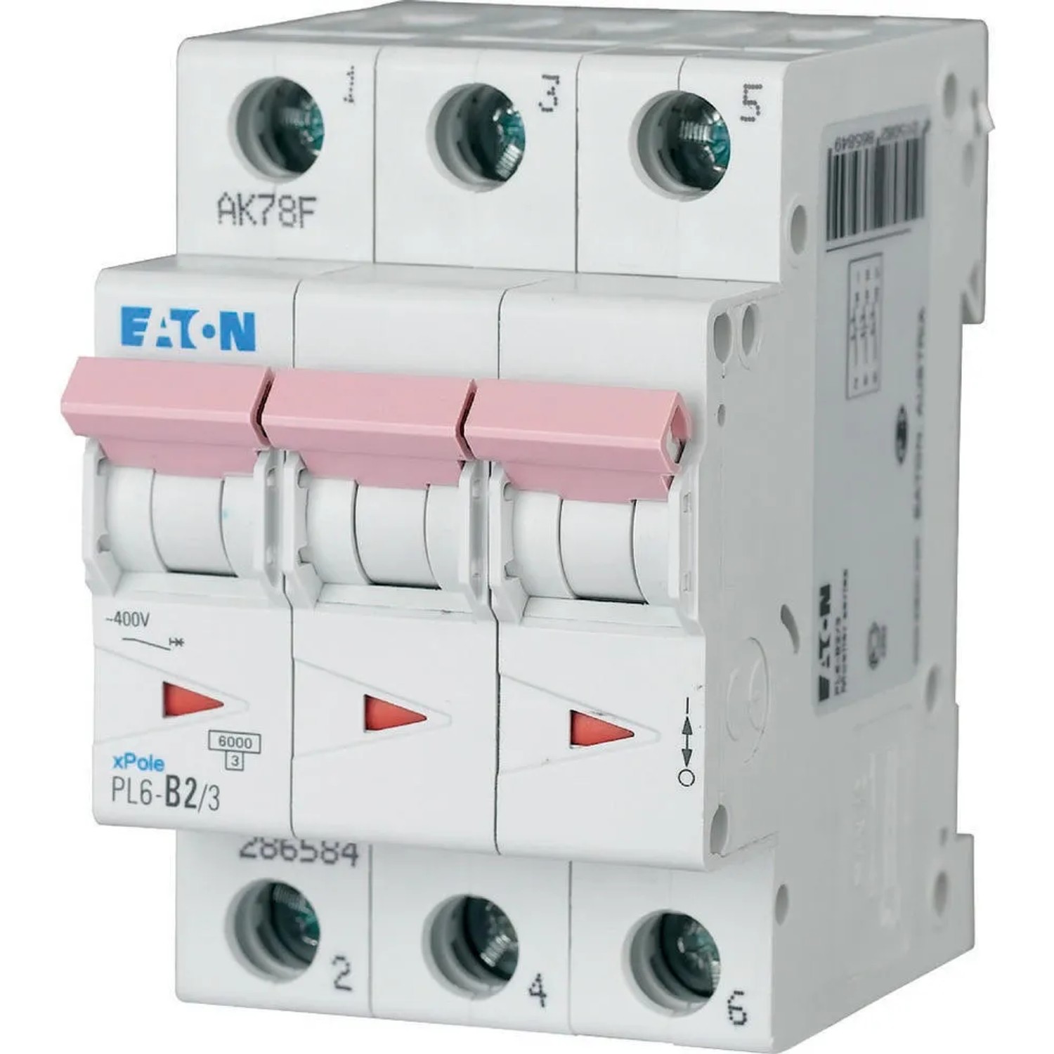 E-shop EATON Istič PL6-C16/3, 16A