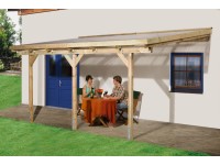 Weka Terasový prístrešok, veľkosť 2, 424 cm x 257 cm