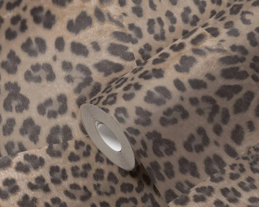 A. S. Creation Vliesová tapeta Desert Lodge Leopardí vzor hnedá nakúpiť ...